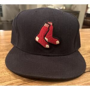New Era 59fifty 7 5/8 Red Socks Official On- Field Cap